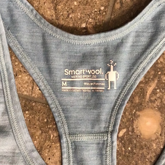 Smartwool graphic tank, M, blue - Picture 3 of 12